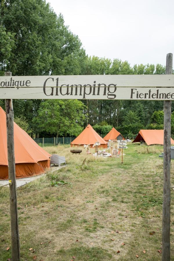 Hotel Fiertelmeers Boutique Glamping Ronse Exterior foto