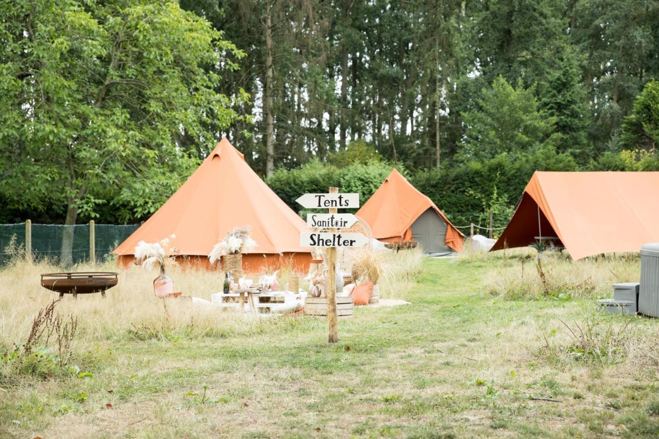 Hotel Fiertelmeers Boutique Glamping Ronse Exterior foto